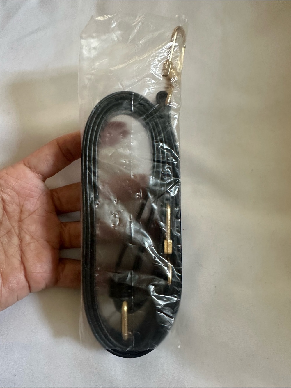 Black patent leather crossbody bag strap